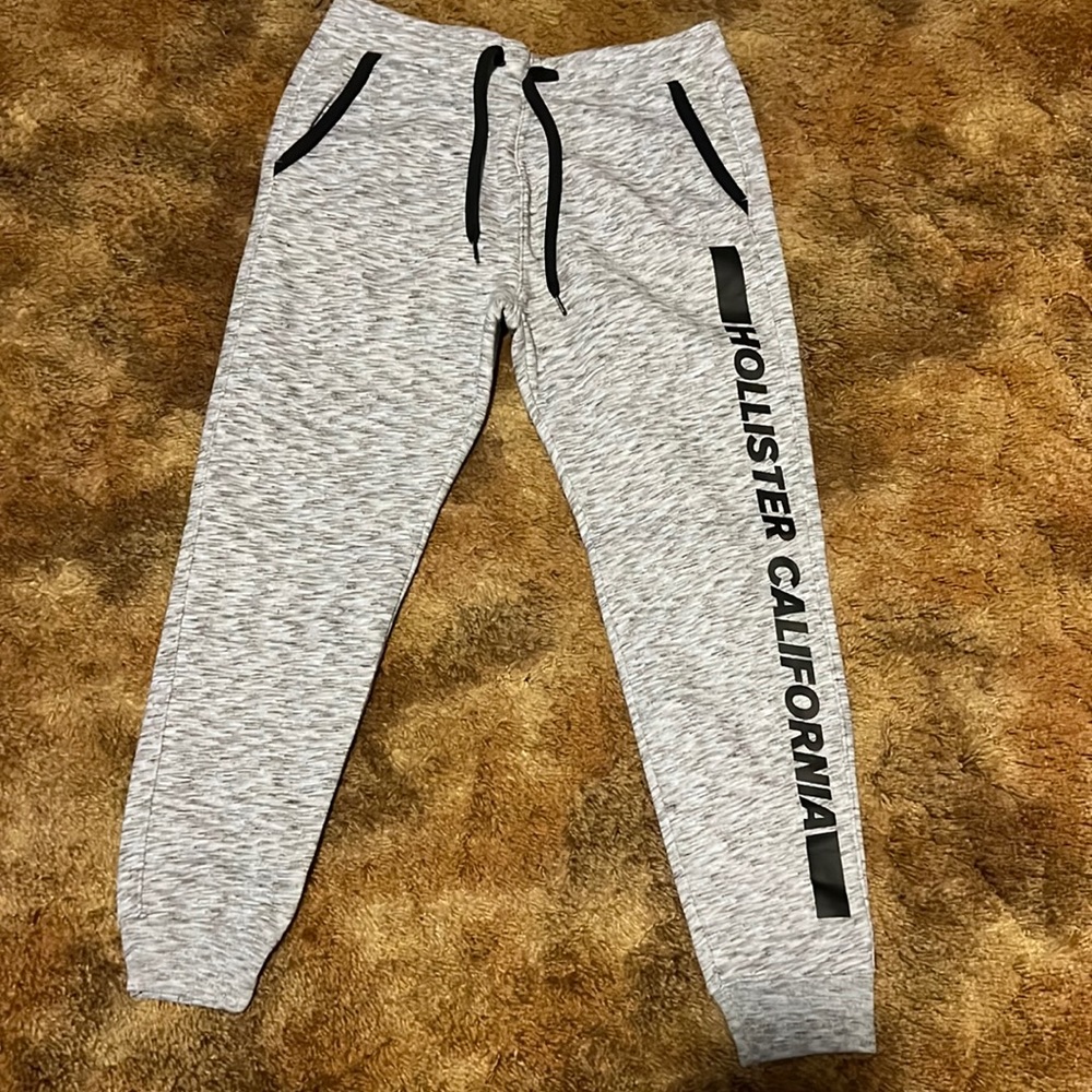Medium Gray Hollister Joggers